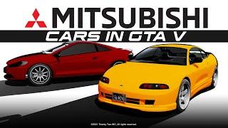 Mitsubishi in GTA (HD Universe): All Cars Based on Brand