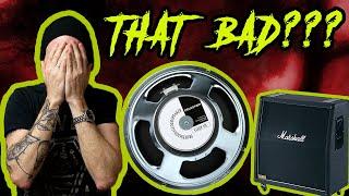 The worst GUITAR SPEAKER of all times? Kristian Kohle VS the G12T-75!