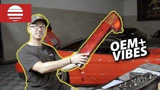 NSX-R Wing and JDM Taillight Install!