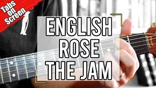 Learn how to play English Rose by The Jam Paul Weller