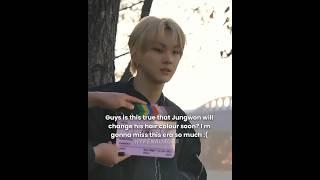  #shorts #fyp #kpop #enhypen #jungwon #xo #blonde #era #nostalgia #cute #music #calm #chillguy