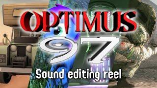 Optimus97 - Sound editing showreel (2015-2022)