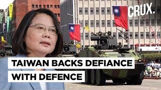 Taiwan President Says “Won’t Bow To China”; Eyes Joint Air-Surface Standoff Missiles To Counter PLA