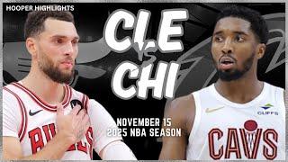 Cleveland Cavaliers vs Chicago Bulls Full Game Highlights | Nov 15 | 2025 NBA Season