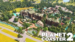 Traffic Construction Begins At The Resort | Planet Coaster 2