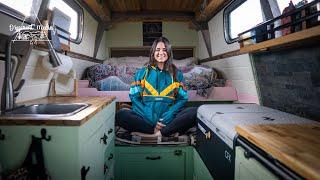 Solo Female Van Life Tour | Beautiful DIY Build with everything she needs.