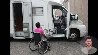 GRUETTA SOLLEVATORE PER DISABILI VERTICALIZZATORE PER CARAVAN E CAMPER