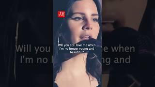 Lana Del Rey - Young and Beautiful #viralvideo #music #youtubeshorts #shorts #beauty #vocals only