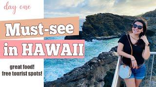 FREE TOURIST SPOTS IN HAWAII | Hawaii Flight Requirements for Covid | Halona Blow Hole | Day 1 VLOG