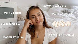 Q&A | Medien & Schreiben studieren, Bachelorarbeit, Motivation, Zukunftspläne