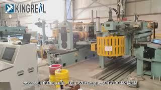 【High Quality Parts Guaranteed】 KINGREAL Stainless Steel Coil Slitting Machine, Narrow Strip Slitter