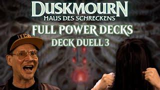 MTG Duskmourn Full Power Deck Duell 3 | Magic the Gathering deutsch | Gameplay | Trader Duel 2024