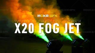 MOKA SFX X20 Fog Jet: CO2-Free Vertical Fog for Stunning Stage & Event Effects!