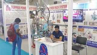 Automatic Pouch Masala Spices Powder Packaging machinery Bangalore International Exhibition Center