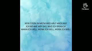 Wenn ich will (Lyrics) ~Nessi, Alicia Awa, Bounty&Cocoa, Celo Minati, Charisma