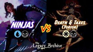 Ninjas vs Death & Taxes (Yorion) - Legacy MtG Gameplay 2025