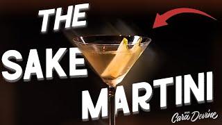 How to use SAKE in a cocktail?! A fruity and fun MARTINI twist - the SAKETINI