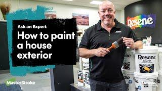 Ask an Expert - How to paint a house exterior