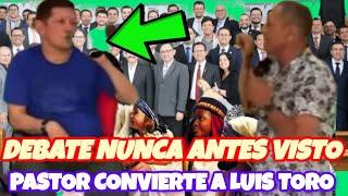 DEBATE BÍBLICO NUNCA ANTES VISTO "PASTOR HACE QUE EL CURA TORO SE CONVIERTE A CRISTIANO #debatebi