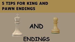 5 tips for king and pawn endgames in chess