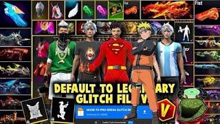 freefire vip default dress glitch after update (100% safe) #glitch