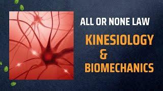 All or None Law || kinesiology and Biomechanics || Physical Education