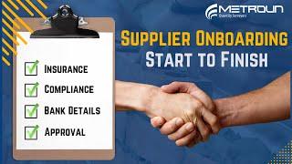 Why Supplier Onboarding Matters: A Guide for Construction Professionals