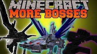 Minecraft: MORE BOSSES (DIMENSIONS, BOSSES, GIRLFRIENDS) OreSpawn Mod Showcase