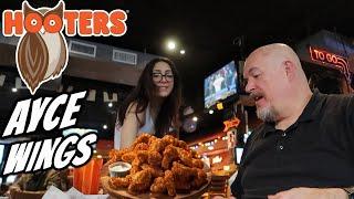 HOOTERS AYCE WINGS - I EAT THE WHOLE MENU - WHICH IS THE BEST?