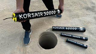 EXPERIMENT: Different Things In Very Deep Hole And Experiments With R/C Cars