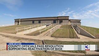 AR officials pass resolution supporting reactive of base