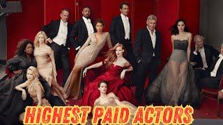 HIGHEST PAID ACTORS IN 2024 | comparison6