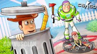 CSGO - TOY STORY PREDIJO EL FIN DEL MUNDO con ESTA SALVADA ÉPICA !!   - Hide and Seek