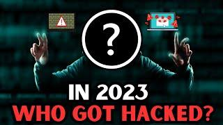 Top 10 Cyber Attack Targets || Cyber Security Attacks in 2023 || Cyber Security Threats