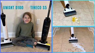 Comparing the UWANT D100 and TINECO S5 Wet/Dry Vacuums!