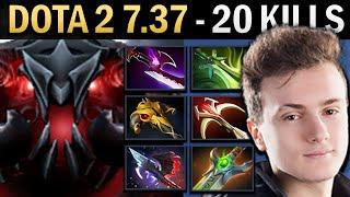 Shadow Fiend Dota 2 7.37 Miracle with 20 Kills and Butterfly - TI14