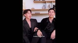 Mew tul teasing each other. #mewtul #mewsuppasit #tulpakorn
