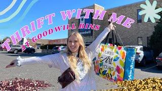 THRIFT WITH ME @ GOODWILL OUTLET | 5 TOP TIPS FOR THRIFTING