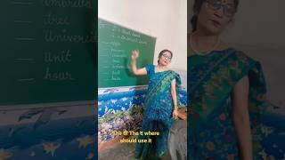 use of # the दी and द #vowel and consonant #school #utube # learning