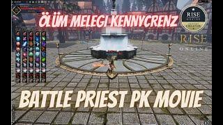 RİSE ONLİNE WORLD AARVAD  BATTLE PRİEST PK MOVİE - KENNYCRENZ #riseonlineworld #riseonlinepk