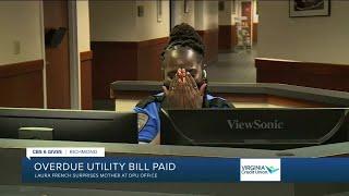 Richmond security guard surprised with gift to help pay her bills