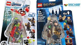 New LEGO Avengers and Harry Potter 2020 minifigure sets!