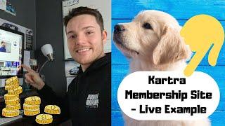 Kartra Membership Site - LIVE Example