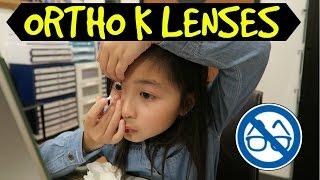 8 Year Old Gets Ortho-K Lenses | Does It Really Work??