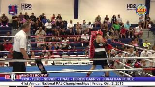 41st Nat. PAL Boxing Tournament | DEREK CARR vs. JONATHAN PEREZ