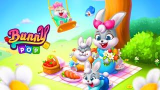 Bunny Pop Blast Gameplay | iOS, Android, Puzzle Game