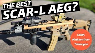 Cyma Platinum Scar-L Airsoft AEG Unboxing & Review (Taiwangun Replika FN Scar-L)