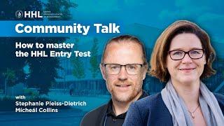 Community Talk: How to master the HHL Entry Test