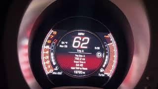 2018 Fiat 500 Acceleration 0-100mph