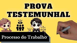 Prova Testemunhal (Processo do Trabalho): Resumo Completo